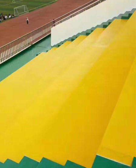 文峰球场台阶翻新修补改造